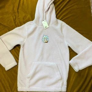 NWT Rick and Morty Fleece Sweater